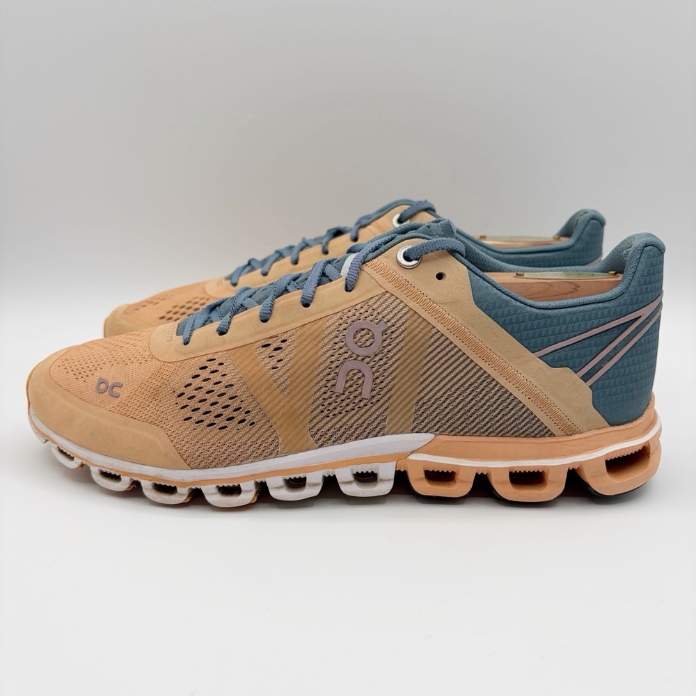 On Cloud CloudFlow Women's Peach Slate Sneakers Shoes Size 8